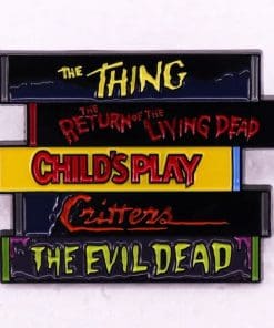Movie Disc 'Classic Horror' Enamel Pin
