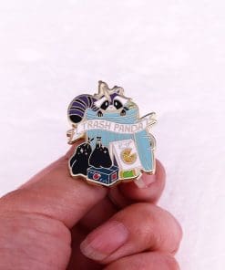 Alternative view of Baseball Team 'Rocket City Trash Panda' Enamel Pin