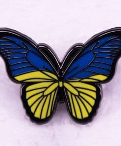 Butterfly 'Blue and Yellow Wing' Enamel Pin