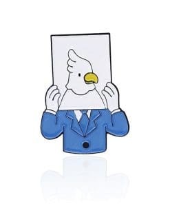 Parrot 'Mr. Bird' Enamel Pin