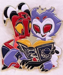 Helluva Boss 'Moxxie and Blitzo' Enamel Pin