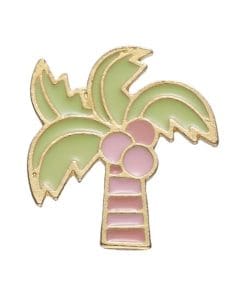 Cool Summer 'Coconut Tree' Enamel Pin