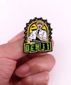 Alternative view of Chainsaw Man 'Funny Denji' Enamel Pin
