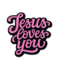 Jesus Loves You Enamel Pin