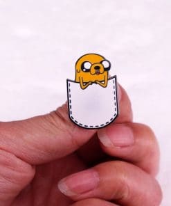 Alternative view of Adventure Time 'Jake in the Pocket' Enamel Pin