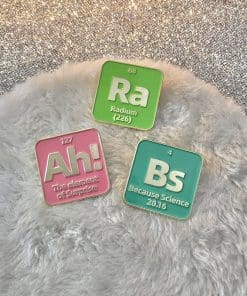 Chemical Element 'Radium' Enamel Pin - Image 4