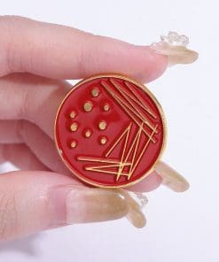 Alternative view of Science 'Biology | Petri Dish' Enamel Pin