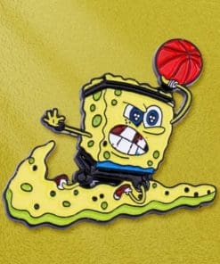 Alternative view of SpongeBob SquarePants 'Spongebob Baller' Enamel Pin