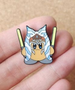 Alternative view of Kirby 'Ahsoka Tano' Enamel Pin