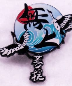 Wave of Kanagawa 'Fly High' Enamel Pin
