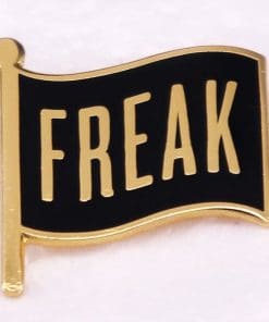 Flag 'Freak' Enamel Pin