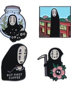 Spirited Away 'Kaonashi | Set of 4 No Face' Enamel Pin