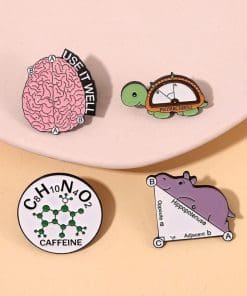 Brain 'Use It Well' Enamel Pin - Image 3