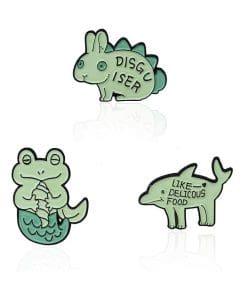 Animal Mash-Up 'Set of 3 | 2.0' Enamel Pin