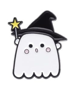 Ghost 'Spooky Wizard' Enamel Pin