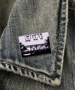 Self Love 'I Don't Want To Be Anything Other Than Me' Enamel Pin - Image 3