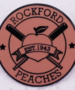 Women's Baseball Team 'Rockford Peaches | Est 1943' Enamel Pin