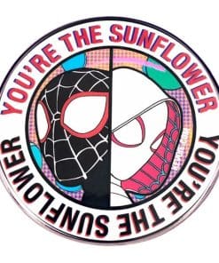 Spider-Girl x Spider-Man 'You're the Sunflower' Enamel Pin