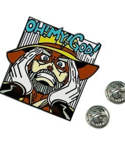 JoJo's Bizarre Adventure 'Oh My God' Enamel Pin - Image 4