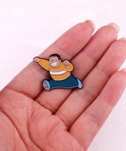 Alternative view of Doraemon 'Takeshi Goda' Enamel Pin