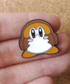 Alternative view of Kirby 'Porg' Enamel Pin