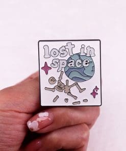 Alternative view of Lost In Space 'Skeleton Man' Enamel Pin
