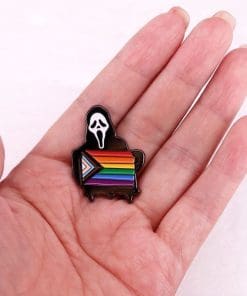 Scream 'Progress Flag' Enamel Pin - Image 3