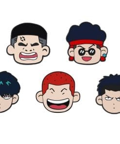 Alternative view of Slam Dunk 'Sakuragi | Funny Head' Enamel Pin