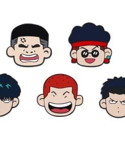 Alternative view of Slam Dunk 'Takenori | Crying Head' Enamel Pin