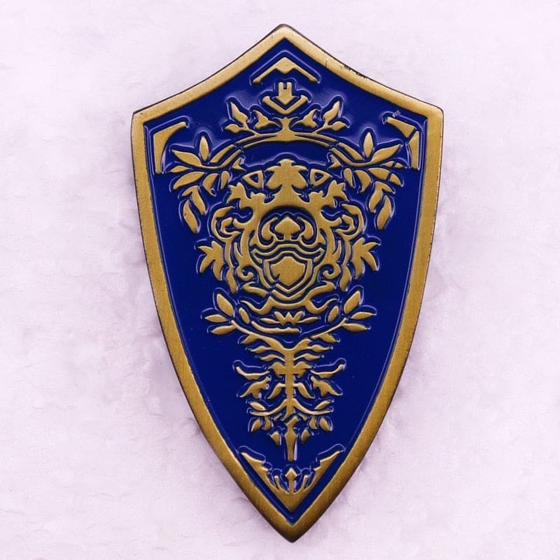 Dark Souls ‘Elite Knight Shield’ Enamel Pin – Distinct Pins