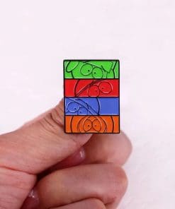 Alternative view of South Park 'School Boy Portrait' Enamel Pin