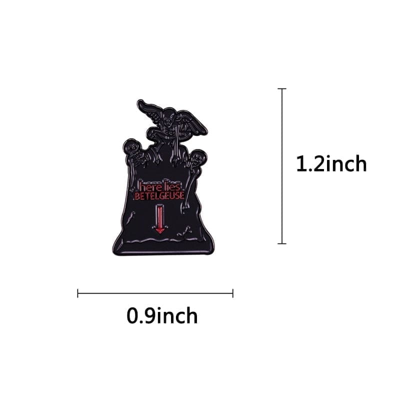 Beetlejuice ‘Tombstone | Here Lies Betelgeuse 2.0’ Enamel Pin - Image 6