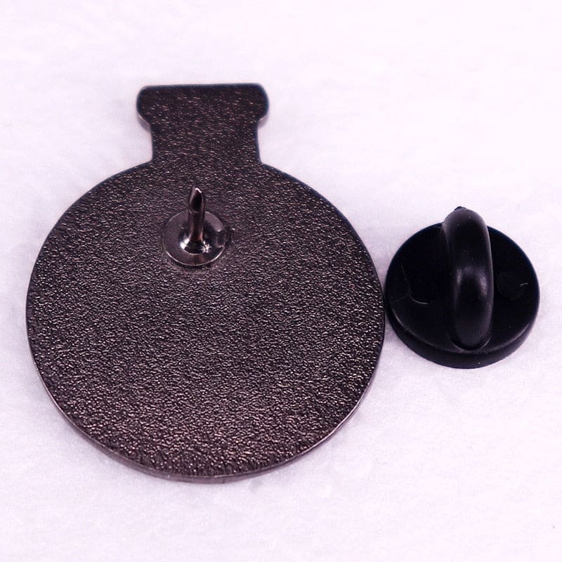 Chemical Flask 'Lab Strands' Enamel Pin - Image 4