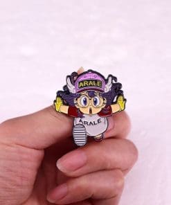 Alternative view of Dr. Slump 'Running Arale' Enamel Pin