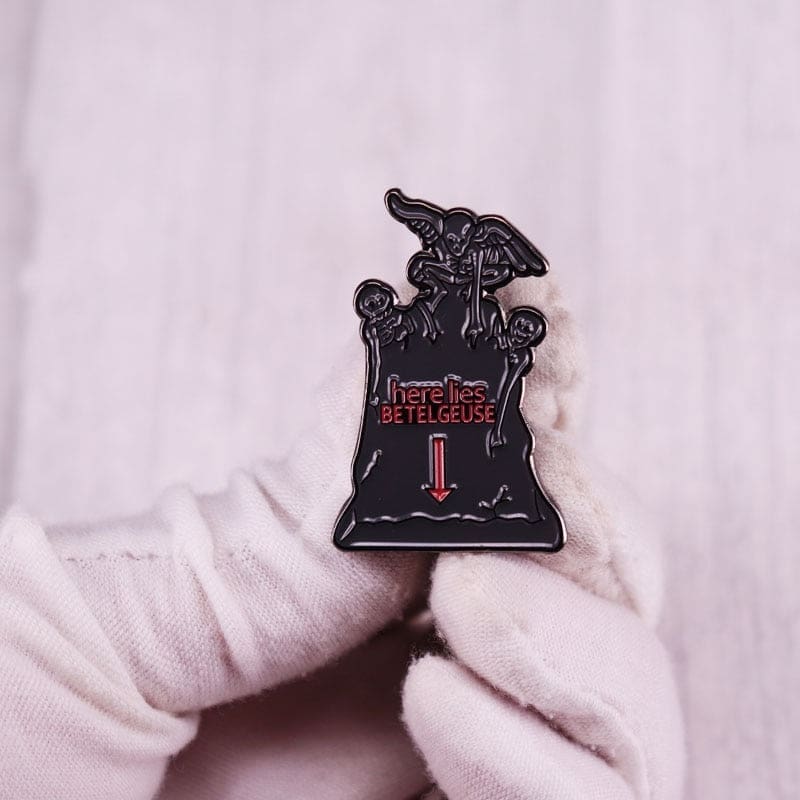 Beetlejuice ‘Tombstone | Here Lies Betelgeuse 2.0’ Enamel Pin - Image 2