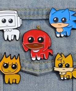 Alternative view of TBH Creature 'Yippee Dog | Red Puppy' Enamel Pin