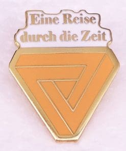 Tannhaus, H.G. Author of 'Eine Reise durch die Zeit' Enamel Pin