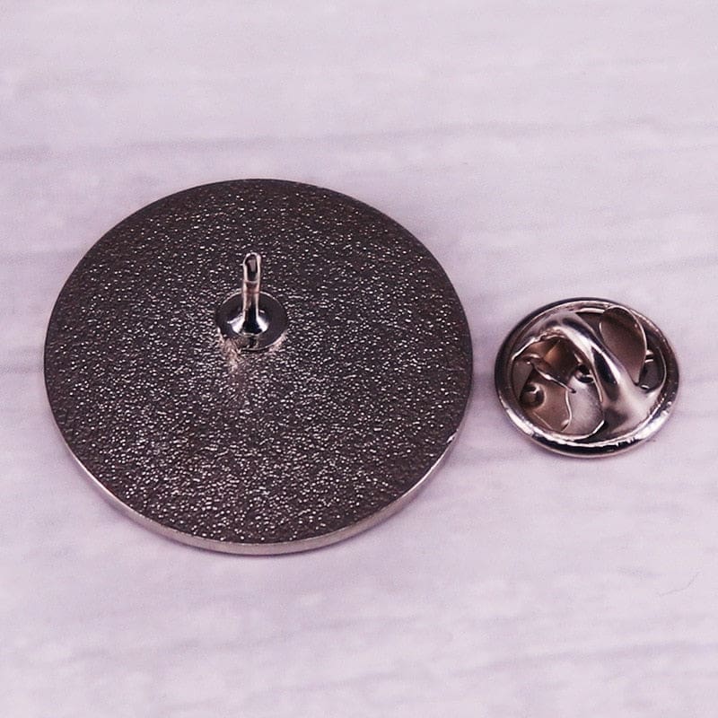 Funny Skull 'Don’t Tell Me To Smile' Enamel Pin - Image 4
