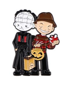 Trick or Treat 'Hellraiser & Freddy Krueger' Enamel Pin
