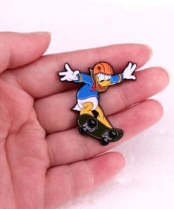 Mickey Mouse and Friends ‘Donald | Skateboard Ride’ Enamel Pin - Image 3