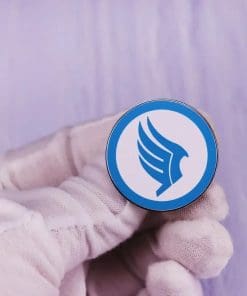 Alternative view of Mass Effect 'Paragon Logo' Enamel Pin