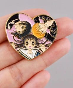 Alternative view of Fruit Basket 'Yuki | Tohru | Kyo' Enamel Pin