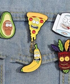 Alternative view of Rick and Morty 'Banana Rick' Enamel Pin