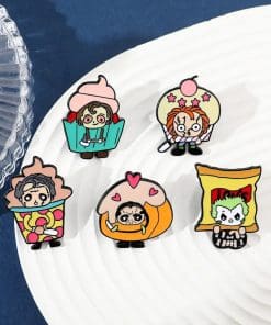 Alternative view of Sugar Bun 'Sweet Hellraiser' Enamel Pin