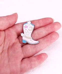 Alternative view of Sailor Moon 'Pink Boots' Enamel Pin