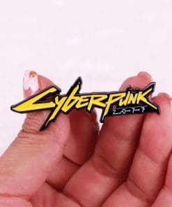 Alternative view of Cyberpunk 2077 Enamel Pin