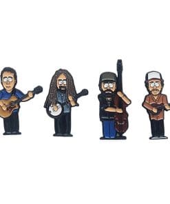 Alternative view of Kitchen Dwellers 'Joe Funk Chibi' Enamel Pin