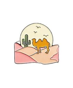 Camel 'Safari Desert' Enamel Pin