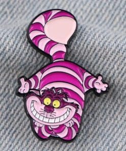 Alternative view of Alice in Wonderland ‘Cheshire Silly Cat’ Enamel Pin