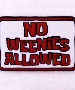 SpongeBob SquarePants 'No Weenies Allowed' Enamel Pin